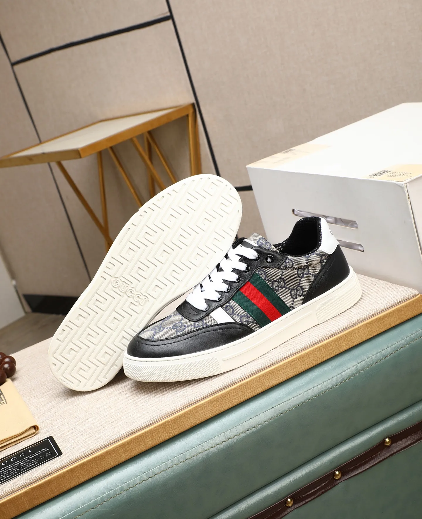 Men's men's shoes💰440 GUCCI🔍🔍2025 latest model Available at the counter at the same time, original calfskin imported from Italy, genuine leather lining, (high-end, extravagant, and classy) with exquisite workmanship, soles: original soles specially provided by the original factory, ⚠Exclusive double-layer movable molded soles are super comfortable⚠, real photos🎬The real ones are better🔍🔍"High quality·Follow the order" code number 38-44 (45 46 customized)
